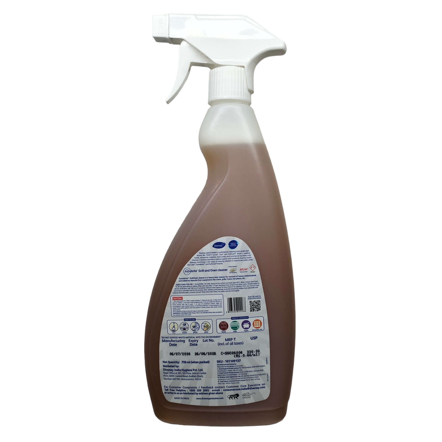 Grill & Oven Cleaner - 750ml